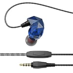 LAMTOR Symphonised In-Ear Headphones with Cable and Microphone - Earphones for iPad, Mobile Phone, PC - Premium In-Ear Headphones, Earphones with 3.5 mm Jack - Headphone Head with Cable 3.5 mm Jack