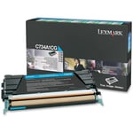 C734 toner cyan (prebate) 6K