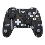 Konix UFC Manette filaire pour Nintendo Switch, Switch OLED et PC - Fonction vibration - Câble 3 m - Noir et blanc