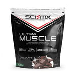 Sci MX Ultra Muscle Whey Protein Powder Lean Mass Gainer Shake 1.5kg Chocolate