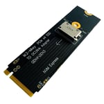 M.2 M-Key PCIe X4 SSD to U.2 OCUlink SFF-8612 Adapter Gen4/Gen3 for 2.51980