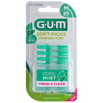 Gum GUM Soft-Picks COMFORT FLEX Medium MINT 80 st