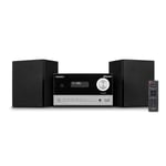 Micro Chaîne HiFi – MEDION MD44090 – 2x5W RMS – DAB+, FM, CD, MP3, USB, Bluetooth – Écran LCD – Noir