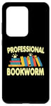 Galaxy S20 Ultra Reading Book Cat Dog paw book Lover ,Professional bookworm Case