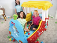 Fisher Price Train Ball Pit 1.19 x 0.94 x 0.89m in Home & Outdoor Living > Sports & Outdoors > Playgrounds & Playhouses > Bouncy Castles