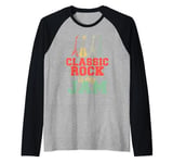 Classic Rock is my Jam Classic Rock Raglan Baseball Tee