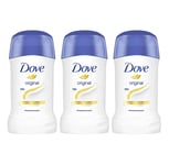 Dove Original Stick Deodorant Antiperspirant With 1/4 Cream 40ml