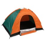 shunlidas Automatic Pop-Up Outdoor Camping Tent 1-2 Person Multiple Models Easy Open Family Tourist Camp Tents Ultralight Instant Shade-Orange_CHINA