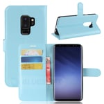 samsung Samsung S9 Plus PU Wallet Case Light Blue