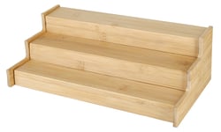 Clas Ohlson Kryddhylla trä, 3 plan, utdragbar 31,2-56,4 cm