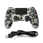 HALASHAO Ps4 Controller, controller for PS4, wireless controller for Playstation 4 controller gamepad joystick,Gray Camouflage