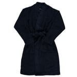 Topeco Mens Terry Bathrobe Marin bomull S/M Herr