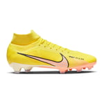 Nike Zoom Mercurial Superfly Ix Pro Fg Football Boots Yellow EU 45 UK 10 unisex