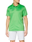 Nike Men Dry Academy 18 Short Sleeve Polo - Light Green Spark/Pine Green/White, X-Large