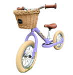 Trybike - 2 Hjulet Balancecykel, Støvet Lyslilla