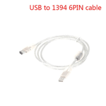 1 X Firewire Ieee 1394 6-stiftshane till Usb 2.0-hane adapterkonverterkabel Shytmv 1.5m
