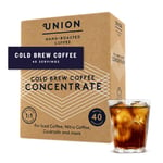 Union Hand Roasted Coffee - Espresso Strength Cold Brew Coffee - Iced Coffee & Espresso Martini Mix - 3 Litres