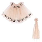 Konges Sløjd Princess Sequin Cape Costume Gold Blush | Rosa | 5-8 years