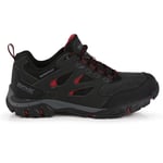 Regatta Men's Breathable Holcombe Waterproof Low Walking Shoes Ash Rio Red, Size: UK8