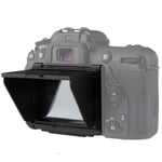Yunir Camera Monitor Sunshade, Foldable Camera LCD Screen Hood Monitor Protective Cover for Nikon D7500