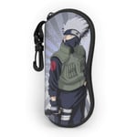 Naru-to Hatake Eyegs Case, Portable Voyage Zipper Sungses Case Gses Bag Guard Set