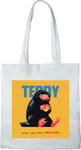 FANTASTIC BEASTS TOTE BAG TEDDY THE NIFFLER», REFERENCE : BWFABEMBB007, BLANC, 38 X 42 CM