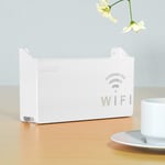 Trådlös Wifi Router Hylla Förvaringslåda Väggmonterad ABS Organiserare White