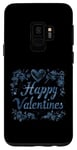 Coque pour Galaxy S9 typographie Happy valentine's day Idea Creative Inspiration