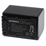 EXTENSILO Batterie compatible avec Sony A290, A390, A230, A330, A380, DCR-DVD105E appareil photo, reflex numérique (1500mAh, 7,2V, Li-ion)