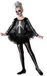 InCharacter Skeleton Ballerina Tutu Skull Dance Child Halloween Costume CG17125