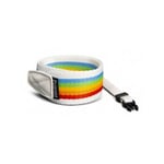 POLAROID Camera Strap  -  RAINBOW - WHITE