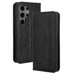 Samsung Galaxy S24 Ultra Plånboksfodral  - Svart