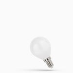 Spectrum LED LED Lampa Klotformad Opal E14 6W 2700K 750 lumen