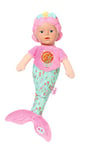BABY Born Mermaid For Babies 832288 - 30cm Doll with Super Soft Fabric Body For New-born Babies and Infants - Washable at 30°C - Suitable from Birth