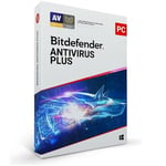 Bitdefender Antivirus Plus 2022 - 3 PC 2 ans