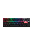 Ducky One 2 SF RGB - Cherry MX Silent Red - Gaming Keyboard - Utan numpad - Nordisk - Svart