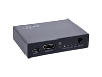Inline 65020, Hdmi, Svart, 144 Hz, 2 M, 480I, 480P, 576I, 576P, 720P, 1080I, 1080P, 1440P, 2160P, 4320P, 8K Ultra Hd