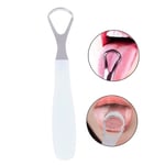 Tongue Scraper Stainless Steel Oral Cleaner Medical Mouth Brush One Size