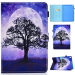 Case for Apple iPad 10.2 (2019), Beautiful PU Leather Flip Double Magnet Wallet Stand Card Slots Case Cover with Auto Sleep/Wake Up Function (DT-19)