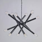 ARMATUR Takpendel 6-armad 85cm Svart