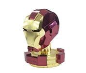Tenyo Metallic Nano Puzzle Marvel Avengers IRON MAN HELMET Model Kit NEW FS