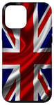 iPhone 12 mini Union Jack UK Flag Vintage Distressed Phone Cover Gift Case