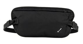 Pacsafe Coversafe X100 Waist Wallet Canvas & Beach Tote Bag, 27 cm, Black