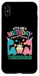 Coque pour iPhone XS Max Anniversaire amusant pour enfants jumelles sœurs 1er, 2e, 3e, 4e, 5e