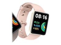 Xiaomi - KlocKräm för smart klocka - 140 - 210 mm - rosa - för Xiaomi Redmi Watch 2 Lite