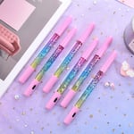 Magic Light Pens Fairy Stick Crystal Drift Sand Glitter Rainbow Purple