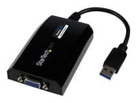 StarTech.com Adaptateur vidéo multi-écrans USB 3.0 vers VGA pour Mac et PC - Carte graphique externe - 1920x1200 / 1080p - Adaptateur USB / VGA - USB type A (M) pour HD-15 (VGA) (F) - USB 3.0 -...