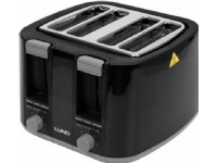 Lund Toaster LUND TOSTER 1300-1500W BLACK T67501