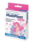 Vattenresistenta Plåster för Barn, Wróżki Tema, 10-pack - Lång hållbarhet
