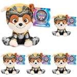 Paw Patrol GUND The Mighty Movie Rubble Stuffed Animal, Plush Toy for Ages 1 and Up, 15.24cm (Pack of 5)